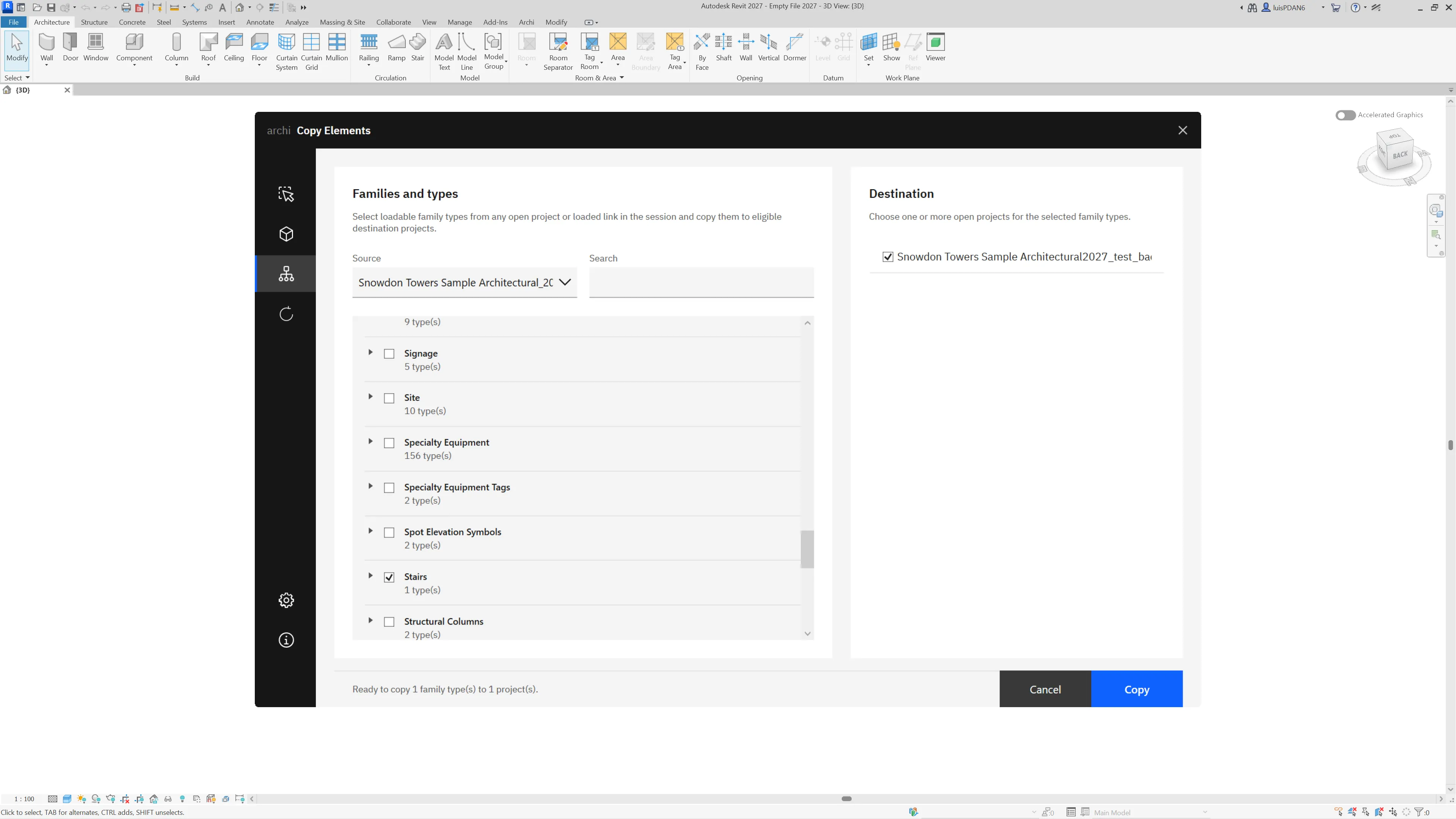 Revit Array Copy Copy Elements for Revit - Copy Model Elements & Families Between ...